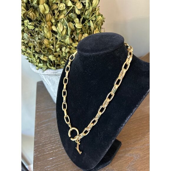 joolz by Martha Calvo Initial Lariat "L" Gold - Picture 7 of 8